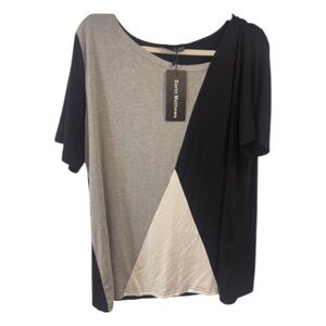 Sarin Mathews Women’s Color Block T-Shirt | Size XXL |